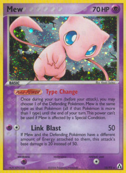 Mew - EX Legend Maker (Holo Rare) [LM-10]