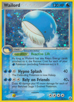 Wailord - EX Legend Maker (Holo Rare) [LM-14]