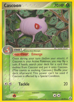 Cascoon - EX Legend Maker (Uncommon) [LM-30]