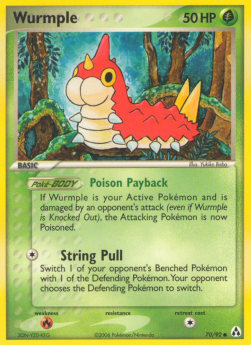 Wurmple - EX Legend Maker (Common) [LM-70]