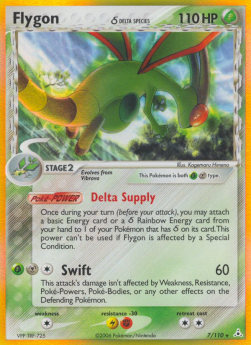 Flygon δ Delta Species - EX Holon Phantoms (Holo Rare) [HP-7]