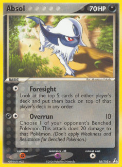 Absol - EX Holon Phantoms (Rare) [HP-18]