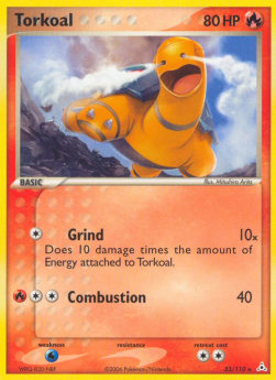 Torkoal - EX Holon Phantoms (Rare) [HP-33]