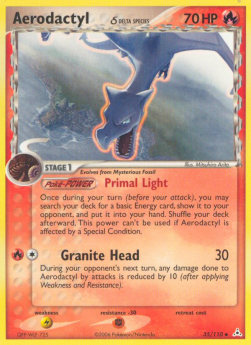 Aerodactyl δ Delta Species - EX Holon Phantoms (Uncommon) [HP-35]