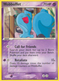 Wobbuffet - EX Holon Phantoms (Uncommon) [HP-56]