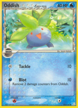 Oddish δ Delta Species - EX Holon Phantoms (Common) [HP-73]