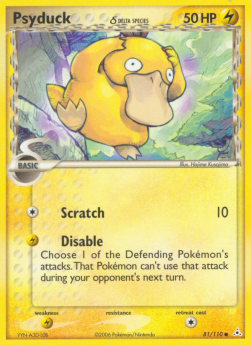 Psyduck δ Delta Species - EX Holon Phantoms (Common) [HP-81]