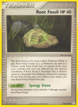 Root Fossil - EX Holon Phantoms (Common) [HP-93]