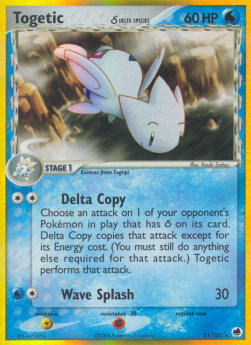 Togetic δ Delta Species - EX Dragon Frontiers (Holo Rare) [DF-11]