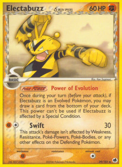Electabuzz δ Delta Species - EX Dragon Frontiers (Uncommon) [DF-29]