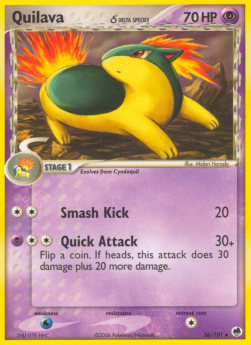 Quilava δ Delta Species - EX Dragon Frontiers (Uncommon) [DF-36]