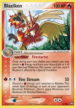 Blaziken - EX Power Keepers (Holo Rare) [PK-5]