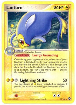 Lanturn - EX Power Keepers (Rare) [PK-15]