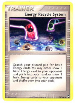 Energy Recycle System - EX Power Keepers (Uncommon) [PK-73]
