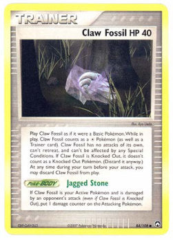 Claw Fossil - EX Power Keepers (Common) [PK-84]
