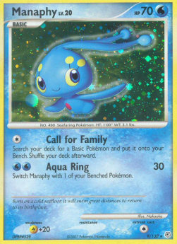 Manaphy Lv.20 - Diamond & Pearl (Holo Rare) [DP-9]