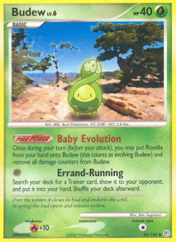 Budew Lv.6 - Diamond & Pearl (Uncommon) [DP-43]