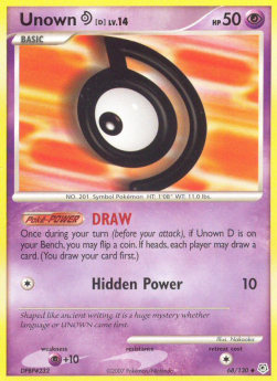 Unown  Lv.14 - Diamond & Pearl (Uncommon) [DP-68]