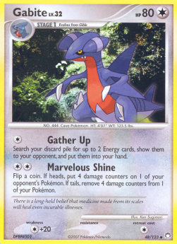Gabite Lv.32 - Mysterious Treasures (Uncommon) [MT-48]