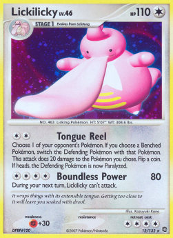 Lickilicky Lv.46 - Secret Wonders (Holo Rare) [SW-12]