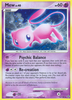Mew Lv.40 - Secret Wonders (Holo Rare) [SW-15]