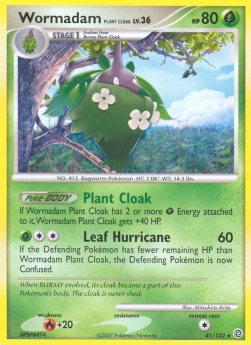 Wormadam Plant Cloak Lv.36
