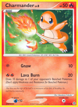 Charmander Lv.8 - Secret Wonders (Common) [SW-82]