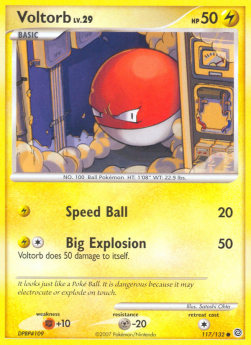 Voltorb Lv.29 - Secret Wonders (Common) [SW-117]