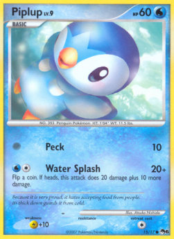Piplup Lv.9 - POP Series 6 (Common) [POP6-15]