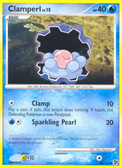 Clamperl Lv.15 - Great Encounters (Common) [GE-64]