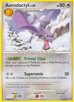 Aerodactyl Lv.44 - Majestic Dawn (Rare) [MD-15]