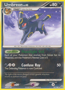 Umbreon Lv.43 - Majestic Dawn (Rare) [MD-32]