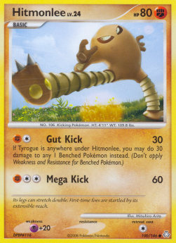 Hitmonlee Lv.24 - Legends Awakened (Common) [LA-100]