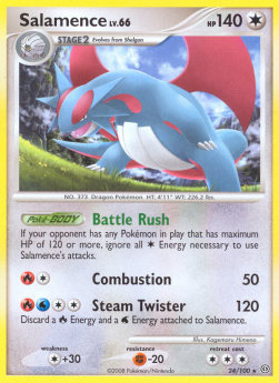 Salamence Lv.66 - Stormfront (Rare) [STF-24]