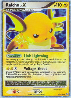 Raichu LV.X - Stormfront (Ultra Rare) [STF-99]