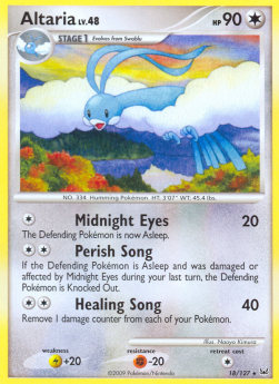 Altaria Lv.48 - Platinum (Rare) [PL-18]