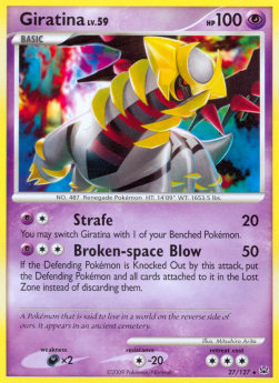 Giratina Lv.59 - Platinum (Rare) [PL-27]