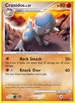 Cranidos Lv.27 - Platinum (Uncommon) [PL-46]