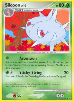 Silcoon Lv.10 - Platinum (Uncommon) [PL-63]