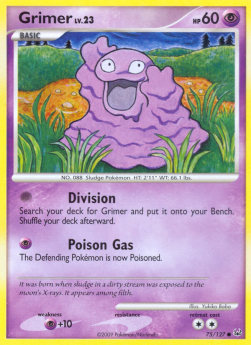 Grimer Lv.23 - Platinum (Common) [PL-75]