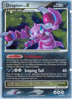 Drapion LV.X - Platinum (Ultra Rare) [PL-123]