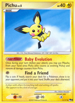 Pichu Lv.5 - POP Series 9 (Uncommon) [POP9-11]