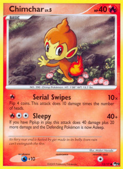 Chimchar Lv.5 - POP Series 9 (Common) [POP9-13]