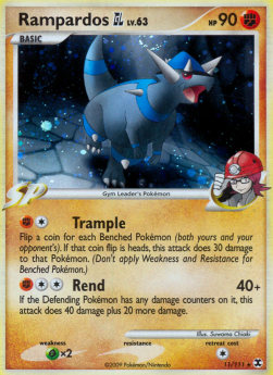Rampardos  Lv.63 - Rising Rivals (Holo Rare) [RR-11]