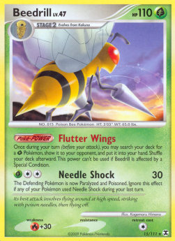 Beedrill Lv.47 - Rising Rivals (Rare) [RR-15]