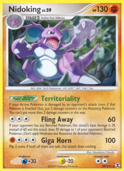 Nidoking Lv.59 - Rising Rivals (Rare) [RR-29]