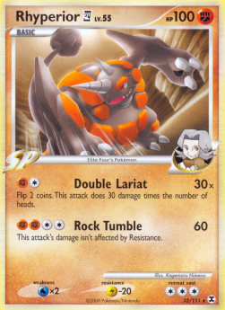 Rhyperior  Lv. 55 - Rising Rivals (Rare) [RR-32]