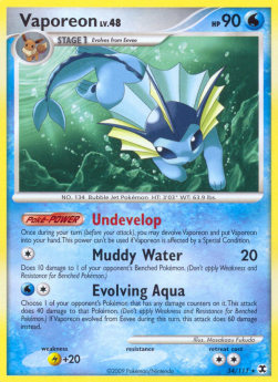 Vaporeon Lv.48 - Rising Rivals (Rare) [RR-34]