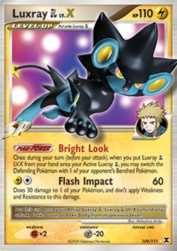 Luxray  LV.X - Rising Rivals (Ultra Rare) [RR-109]