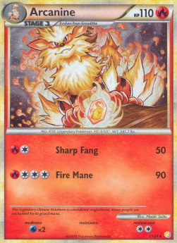 Arcanine - HeartGold & SoulSilver (Holo Rare) [HS-1]